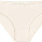 6 Adet Yıldız Bayan Modal Dantelli Bikini Külot Ekru 3902