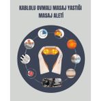 6 Başlıklı Isıtmalı Masaj Cihazı - Tüm Vücut Için Derin Kas Masajı