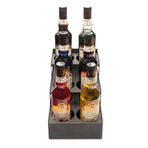 6 Bölmeli Kahve Şurup Sos Standı 3 Katlı Cafe Bar Restaurant Otel Endüstriyel Organizer ORG-25-B