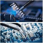 6 Çeşit Vetus Hassas Elektronik Cımbız Seti Antistatik Çelik