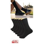 6 Çift Logosuz Dikişsiz Pamuklu Tenis Unisex Soket Çorap
