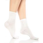 6 Çift Unisex Beyaz Pamuk Tenis Spor Çorabı - 36 - 44