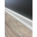 6 Cm Beyaz Parke Süpürgelik