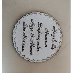 6 CM Magnet Söz Nişan Nikah Düğün 25 Adet