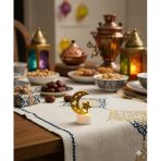 6 Cm Ramazan Ledli Tealight Mum Altın Metal Ay-Yıldız Model - Kendinden Pilli Dekoratif Mum Vitrin