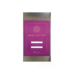 6 Ders Alttan Yoklamalı Kuşe Sert Kapak Ders Defteri Bordo İea