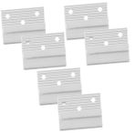 6 Kelepçeli resim askısı Resim asma aparatı Ayna asma aparatı Çoklu resim çerçeve askı resim askıları ağır boyama askıları resim çerçevesi askı çerçeve asılı alüminyum OSALADI