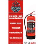 6 kg Foam(Köpüklü) Yangın Söndürme Tüpü