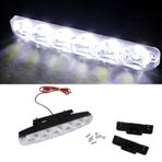 6 Ledli Gündüz Farı Gündüz Ledi DRL Led Lamba 18W Su Geçirmez