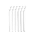 6 lı Cam Pipet Şeffaf Eğimli 19cm