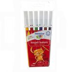 6 Li Keceli Kalem 1 Paket 6 Renk Keceli Kalem