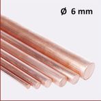 6 Mm Bakır Çubuk Topraklama Çubuğu Saf 437674724