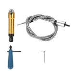 6 mm esnek torna aleti 0,5 ila 6,5 mm matkap ucu saplı elektrikli matkap ile uyumlu, döner bileme aracı