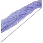 6 mm Lila Kristal Cam Boncuk 1 Dizi - (80-85 Adet)