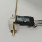 6 Mm Pirinç Çubuk Içi Dolu Yuvarlak Mil Saf 50 Cm 478715374