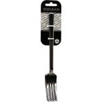 6 Parça Eko Çubuk Sade Metal Yemek Çatal 2mm (4887) - Renkli