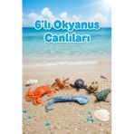 6 Parça Gerçekçi Okyanus Ve Deniz Canlıları Figür Seti - Eğitici Hayvanlar Oyuncak Paketi