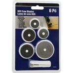 6 PARÇA MİNİ YUVARLAK TESTERE BIÇAKLARI 22---44MM-Findit