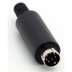 6 Pin Mini Din Erkek Konnektör