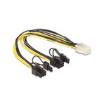 6 Pin To 8 Pin Pcı-E Power Çevirici Kablo