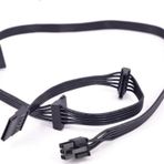 6 Pin To Sata Modüler Power Güç Kablosu 4 Portlu