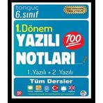 6. Sınıf 1. Dönem Yazılı Notları - 1 ve 2. Yazılı Tüm Dersler