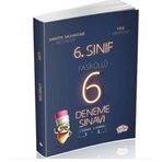 6. Sınıf 3+3 Deneme Sınavı Editör Yayınları Data Yayınları