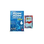 6.Sınıf Adım Adım Etkinlikli Soru Bankası Matematik (Not Defteri Hediye)