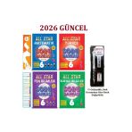 6. Sınıf All Star Tüm Dersler Soru Bankası Seti 4 Kitap+Tikky 0.7 Mm 3'Lü Kalem Seti+Sezgistore Ayra