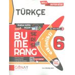 6 Sınıf Bumerang Türkçe Etkinlikli Soru Bankası - Günay Yayınları