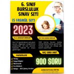 6. Sınıf Bursluluk Sınav Seti 5 Fasikül Kitap
