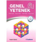 6. Sınıf Genel Yetenek Kitabı Komisyon Tudem Hazırlık Yayınları