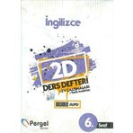 6.Sınıf İngilizce 2D Ders Defteri