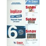 6. SINIF İNGİLİZCE YAPRAK TEST (32 ADET) - KOMISYON