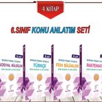 6. Sınıf Konu Anlatım Seti 4 Kitap Karekök Yayınları