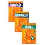 6. Sınıf Matematik + Fen Bilimleri + Türkçe Soru Bankası Seti 2021