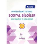 6.Sınıf Modüler Piramit Sistemiyle Sosyal Bilgiler MPS Konu Anlatımı ve Soru Çözümü Karekök Yayınları