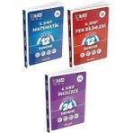 6, Sınıf Sarmal Deneme Matematik-Fen Bilimleri-Ingilizce 3 Lü Set