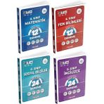 6, Sınıf Sarmal Deneme Matematik-Fen Bilimleri-Sosyal Bilgiler-Ingilizce 4 Lü Set