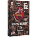 6. Sınıf Sosyal Bilgiler 15 Deneme - İsem Yayınları