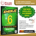 6. Sınıf Sosyal Bilgiler Enerji Denemeleri - Palme Yayınları