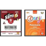 6.sınıf Süper Matematik (B) Beceri Temelli Soru Bankası + Palme Yayınları Enerji Matematik 6+6 Deneme Sınavı
