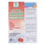 6. Sınıf Tüm Dersler Çek Kopart Yaprak Test-Bulut Eğitim Kültür Yayınları