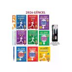 6. Sınıf Tüm Dersler Kondüsyon Deneme Ve All Star Soru Bankası Seti 9 Kitap+Tikky 0.7 Mm Kalem Seti