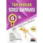 6.sınıf Tüm Dersler Sözel Sayısal Soru Bankası Tekiz Yayınları