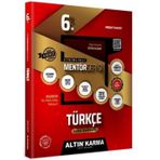 6. Sınıf Türkçe Altın Etkinlikli Kazanım Soru Bankası - Mentör Serisi