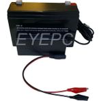 6 Volt 12 Amper Bakımsız Kuru Akü 6V 12AH+ Şarj Aleti Birlikte 8056)