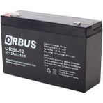 6 Volt 12 Amper Kuru Akü Orb6-12 (150X50X94 Mm)