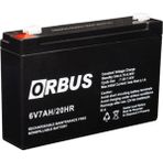 6 Volt 7 Amper Kuru Akü (150 * 30 * 94 Mm)