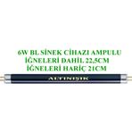 6 Watt Blb Mor Işık Para Kontrol Floresan Ampul 6W Blb 21Cm